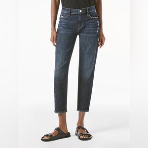 FRAME Le Garcon Crop Boyfriend Jeans in Covant Wash Size 27